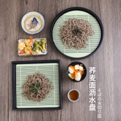 KATU輸入の水たまりの食事の皿のレストランは麺をすくい取って麺の家庭の食品級のトレーの日本料理の寿司を混ぜて水たまりの碗を配合します。