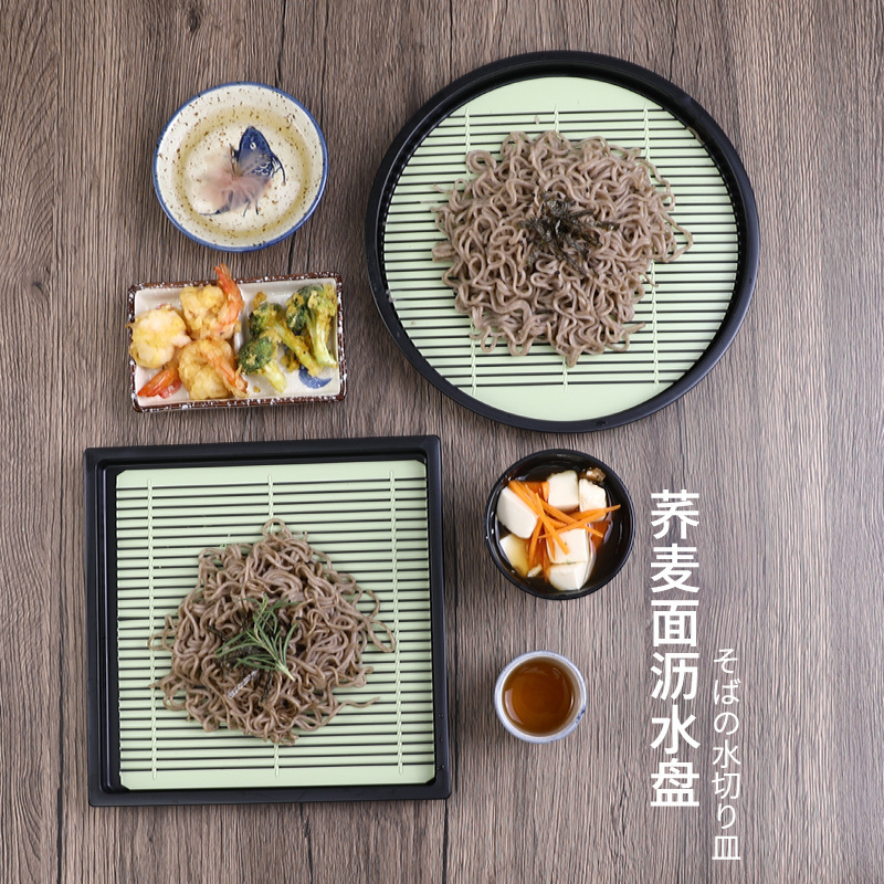 KATU輸入の水たまりの食事の皿のレストランは麺をすくい取って麺の家庭の食品級のトレーの日本料理の寿司を混ぜて水たまりの碗を配合します。|undefined