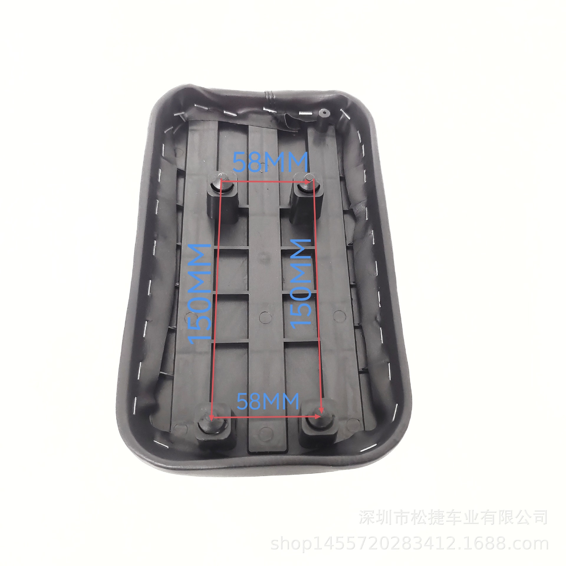 Caterpillar Electric Vehicle Rear Seat Cushion, Electric Vehicle Saddle Seat Backrest Cushion, Electric Scooter Saddle Seat Cushion Backrest Seat
