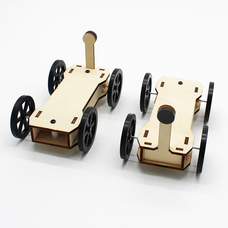 Coche magnético blanco y negro (negro)