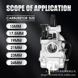 Motokros Racing Karbürator Polini Cp 15 17.5 19 21 23 24mm Karbürator