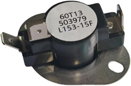 Gemline L165 K34-863 95016 Electric Washing Machine and Dryer Limit Thermostat Black Gemline L165 K34-863 95016 Electric Washing Machine and Dryer Limit Thermostat Black
