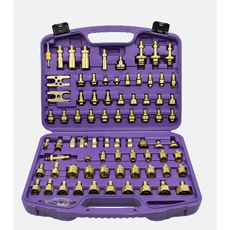 Herramientas de reparación de aire acondicionado para automóviles Detección de tapones de cobre completo Prueba de fugas Edición general euroasiática Junta de tapón de cobre al por mayor