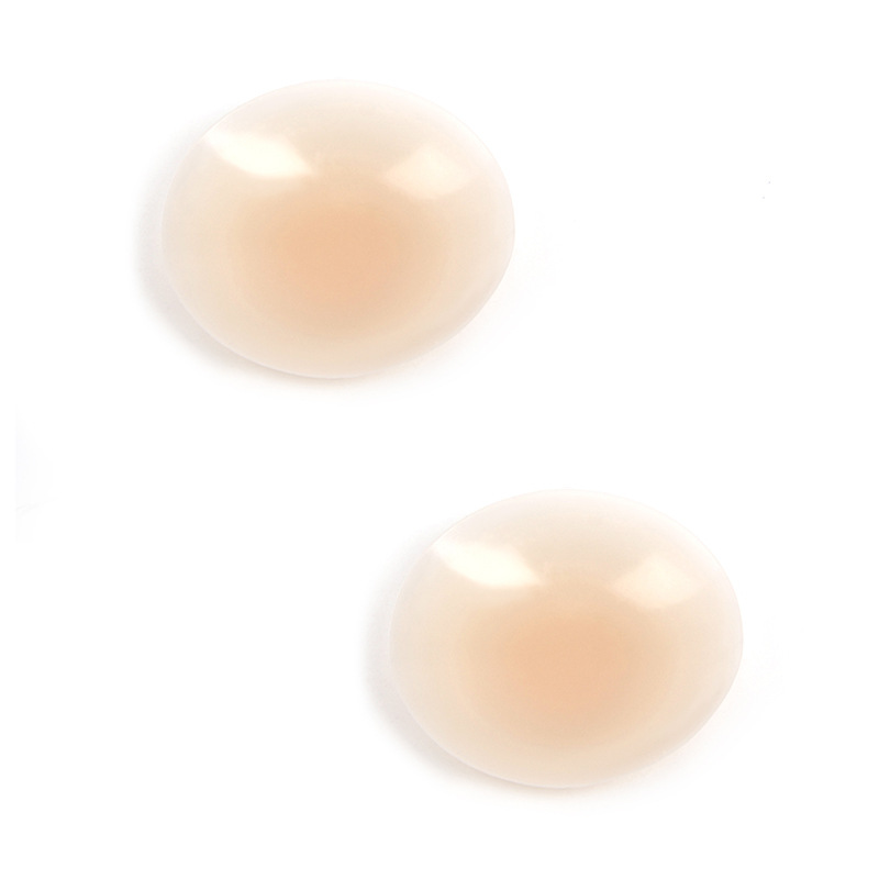 Fábrica directa de silicona sólida adhesivo de pecho anti-protuberancia transpirable para vestido de novia de mujer adhesivo de pecho invisible sin pegamento autoadhesivo
