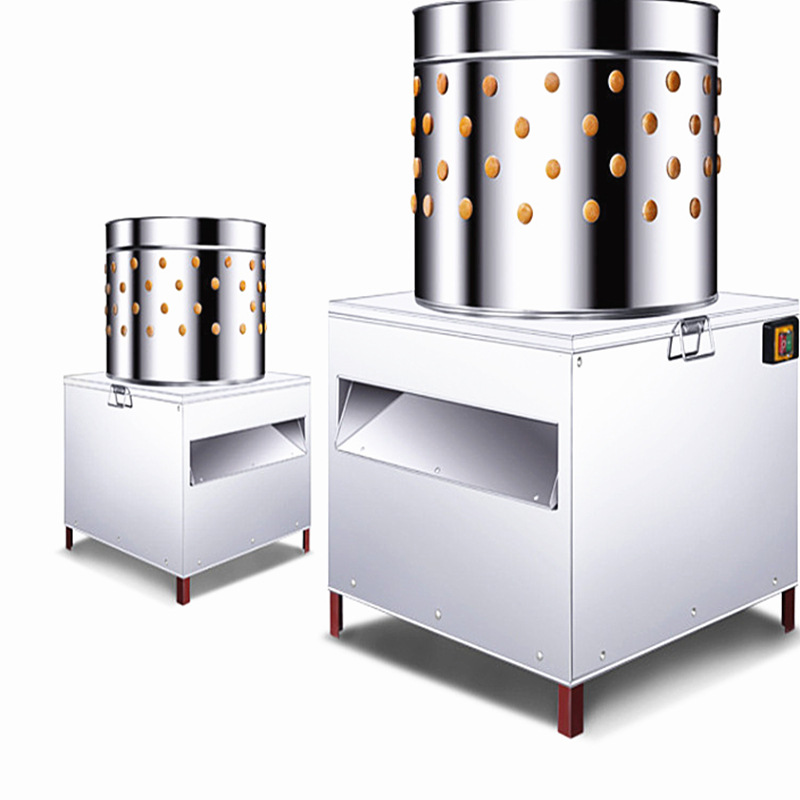 Máquina de depilación de barril comercial de acero inoxidable, máquina de depilación de barril pequeño, buen efecto