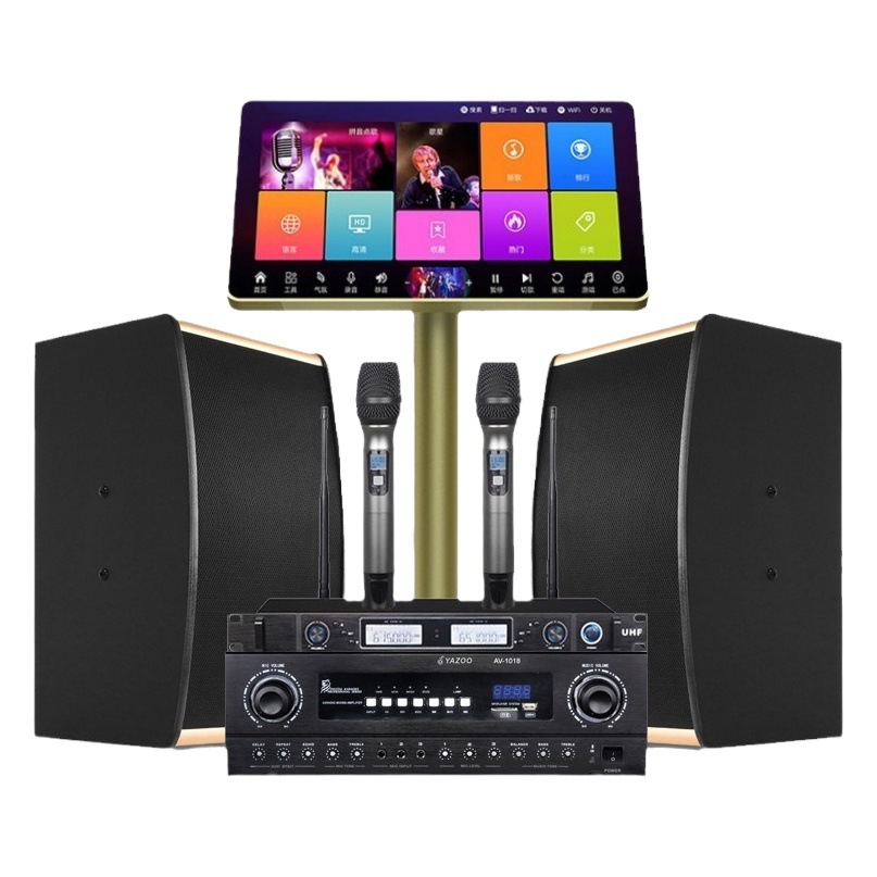 Combinación de 10 pulgadas pasivas de banda completa altavoces de paquetes de tarjetas ktv profesionales usuarios domésticos fuera del escenario sonido conjunto de fábrica al por mayor