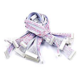 红白排线 XH2.54 单双头 2.54MM 10/20/30CM 2/3/4/5/6/8/10/12P