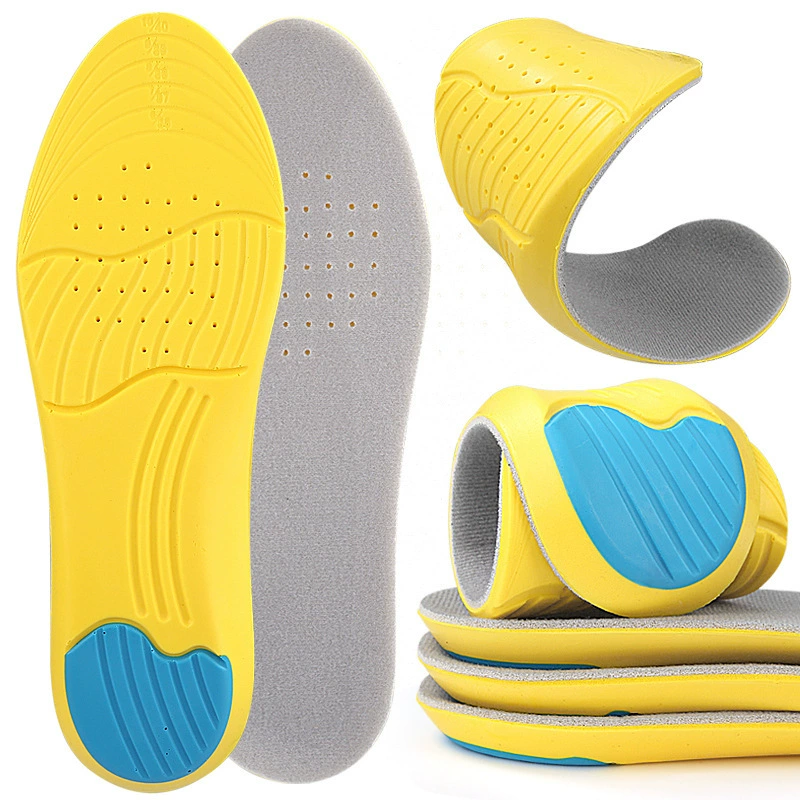 PU вспенивающий ультра-мягкий стельки баскетбол Военная тренировка амортизация, дышащая, поглощающая пот, спортивная стелька, поглощающая пот летом