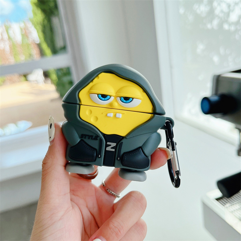 Airpods Pro3 Cover 2025 para auriculares Bluetooth de Apple Silicone Cartoon Cover