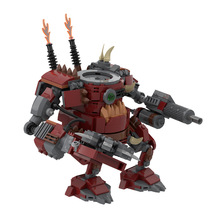 MOC-141936战锤40K兽人杀手游戏积木模型 小颗粒儿童益智拼装玩具