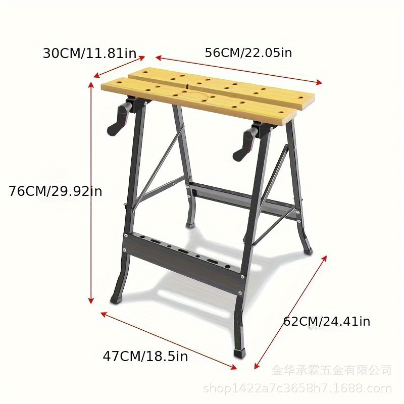 折り畳み木工作業台のこぎり台多機能手作り工具押し台フリップ鋸携帯台のこぎり小型作業台|undefined