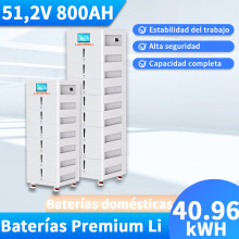 Respaldo energ&eacute;tico para hogar LiFePO4 51.2V 800Ah