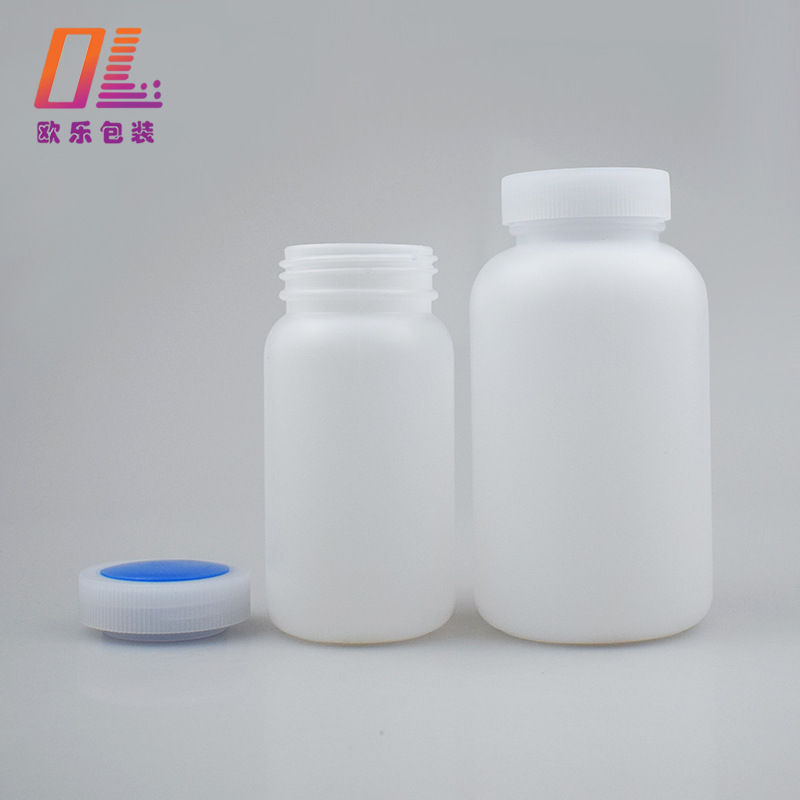 现货250ml/500ml/1000ml大口毫升碳彩漂粉油墨样品试剂塑料化工瓶