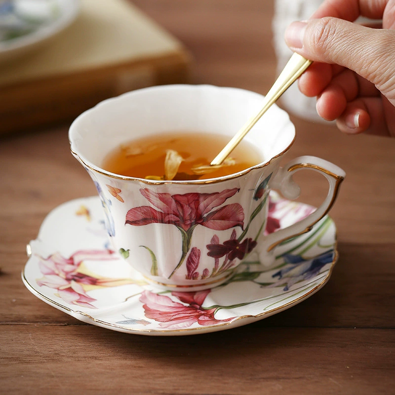 Sophisticated high quality ceramic afternoon tea for home use, tea cup