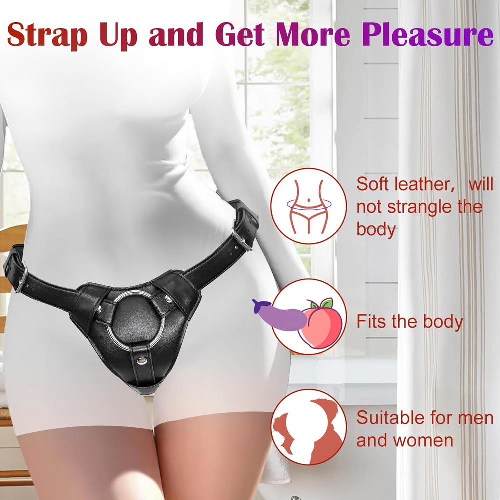 Manufacturer direct sales sm leather toys pulling wear pants hollow…