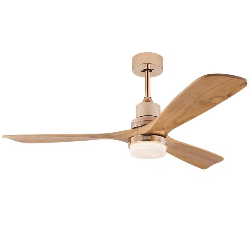 (Cross-border trading), air fan from natural wood, ceiling fan, ceiling lamp