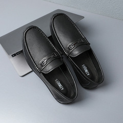 時尚潮流休閒皮鞋 商務休閒英倫圓頭皮鞋 多色可選批發