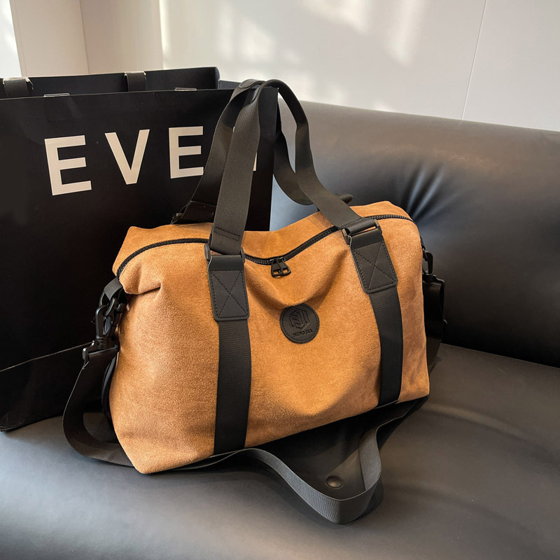 Men's travel bag, short-term small lightweight luggage bag, women's large-capacity handbag, outdoor travel bag, gym bag