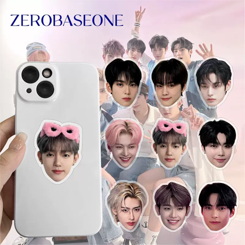 Кореянские мужские группы Zerobase One акриловые подушки для мобильного телефона, можно вытянуть стентирование, звезда вокруг одного и того же ZB1