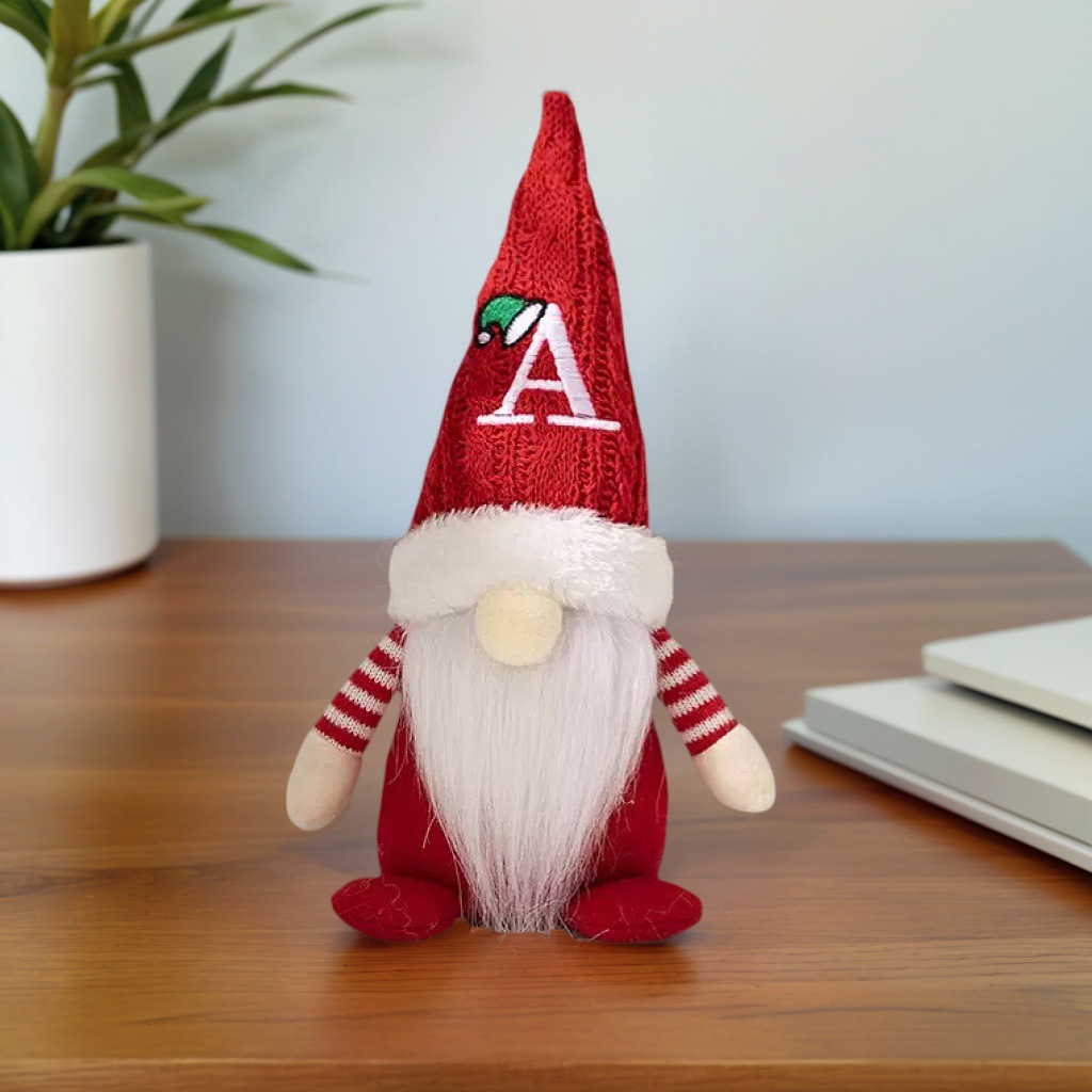 Transfronterizo Amazon venta caliente muñeca de decoración de Navidad sombrero de punto de Navidad letras gnomo adorno Rudolph anciano