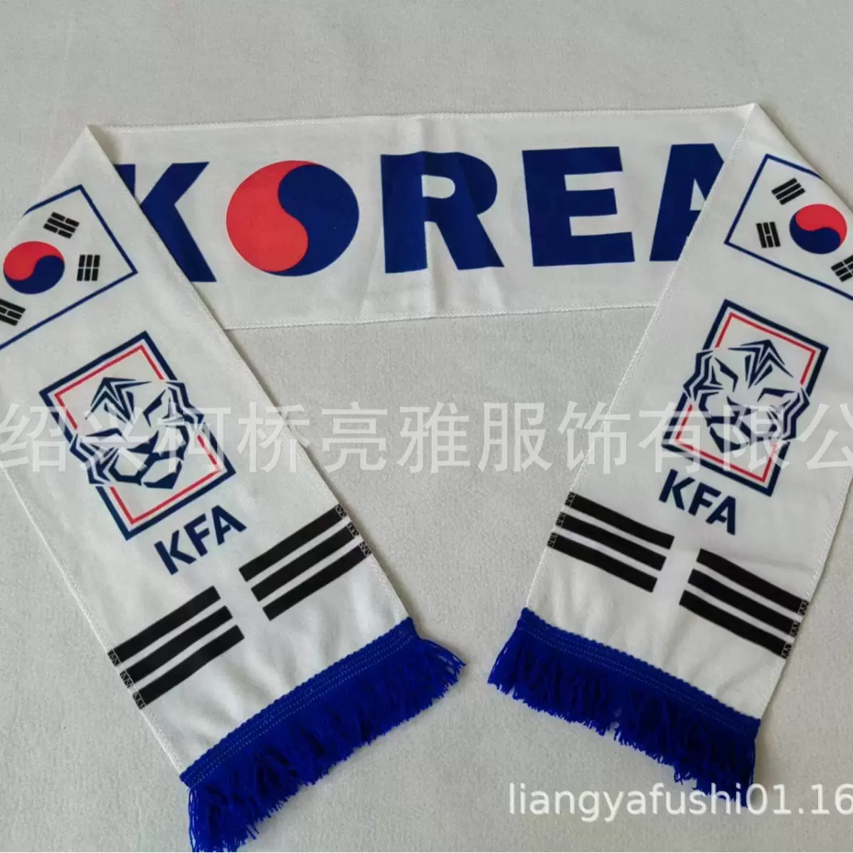 世界杯球迷围巾数码印花 涤纶球迷足球围巾