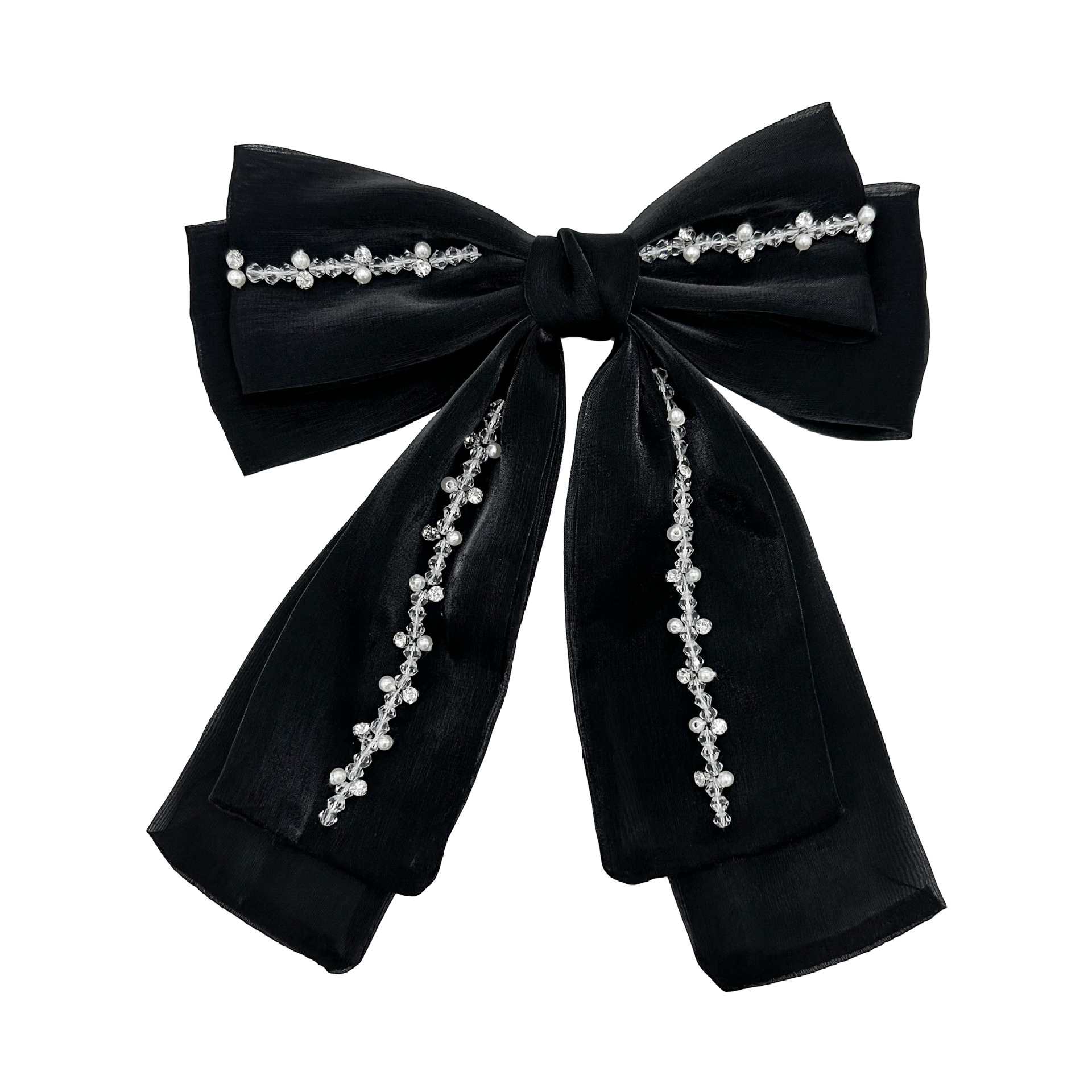 Nuevos accesorios de prendas de vestir broche estereoscópica bolsos de falda accesorios de doble estereoscópica perlas de clavo arco
