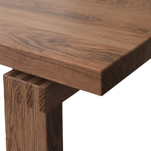 Beech Wood Home Dining Table Japanese Style Full Solid Wood Dinner Table Simple Same Style Desk Study Desk