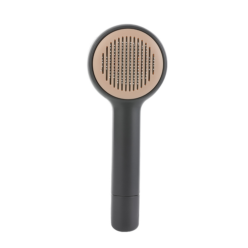 Gato peine multifuncional depilación auto-limpieza peine de mascotas nudo depilación conveniente masaje aguja peine suministros para mascotas