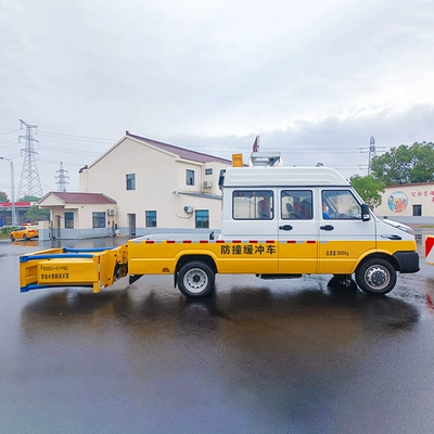 Blue Brand Iveco 70K Anti-Collision Buffer Truck Highway Maintenance Construction Special Anti-Collision Truck Safety Protection Equipment