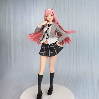 国家队02 零二 美少女手办白月光校服二次元动漫模型雕像摆件玩具