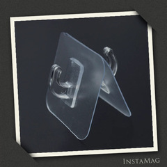 Home Kitchen Hooks Transparent No Drill Weight Bearing Adhesive Cup Hook Invisible Wall Sticker Strong Adhesive Hook