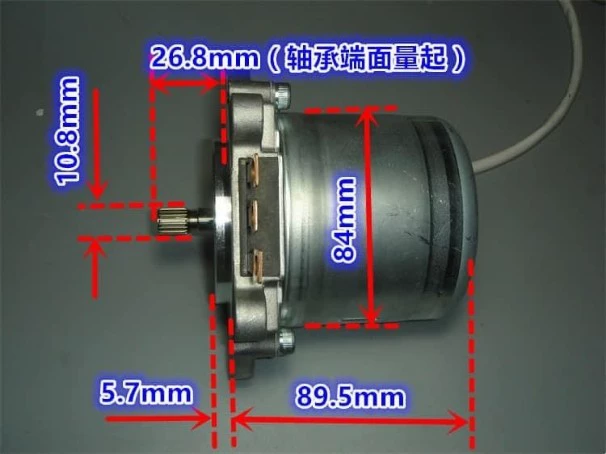 12V24V DC бесщеточный двигатель большой крутящий момент высокой мощности роторный трансформатор мощность транспортного средства корабль пропеллер 500 Вт с Холлом