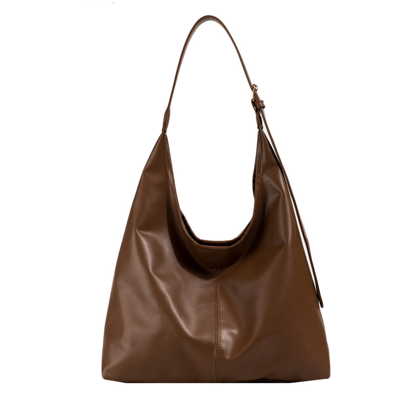 Bolsa de viaje de gran capacidad para mujeres nueva moda de invierno bolso de hombro axilar de alta textura bolso de comercio exterior transfronterizo