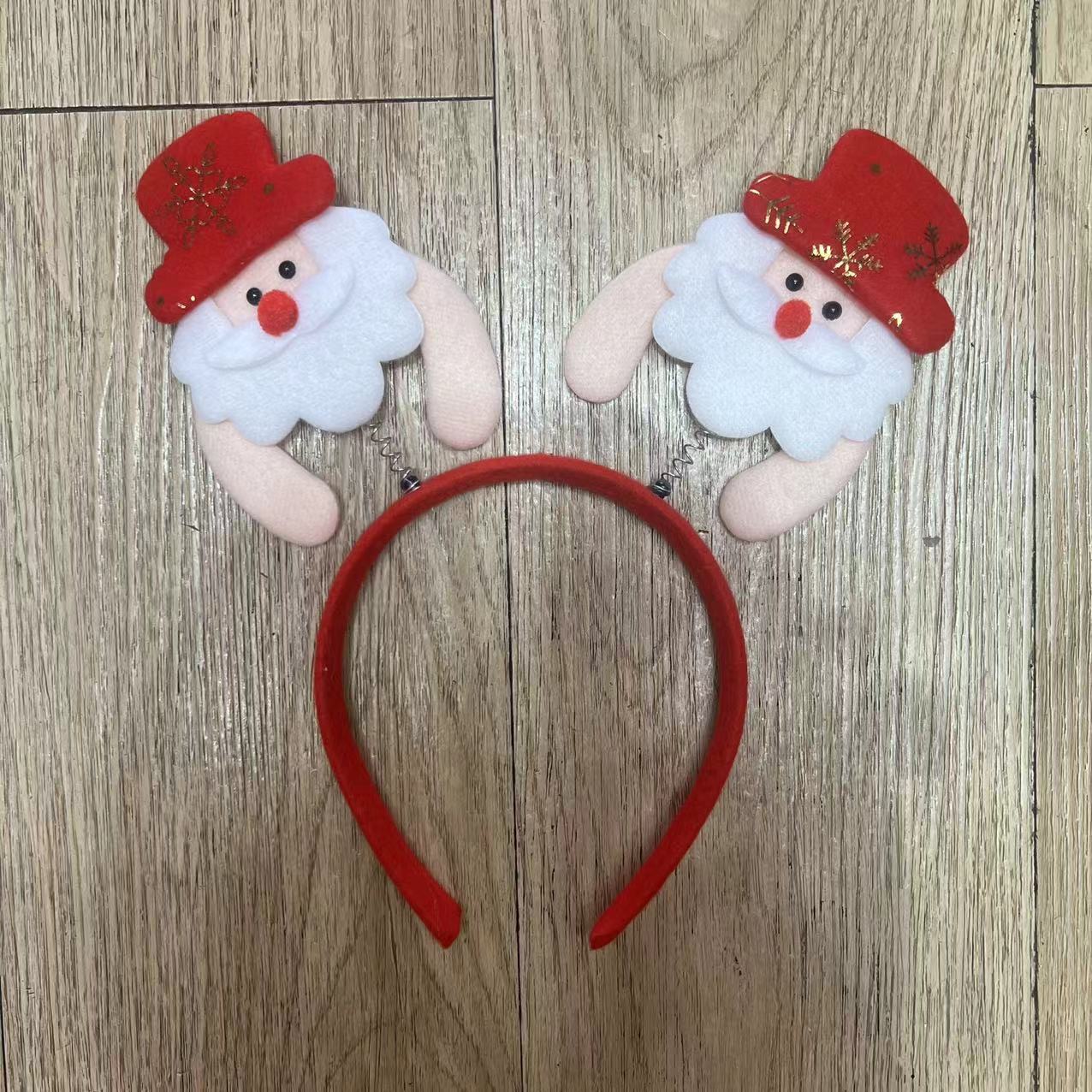 Nueva Navidad diadema gafas marco Halloween Día de San Valentín gafas de Santa Claus gafas Fiesta de Navidad