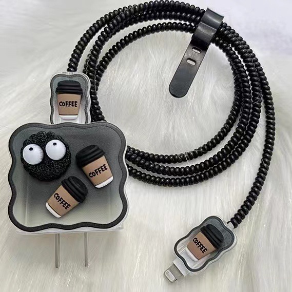 Funda protectora de cable de datos 20w para Apple iphone14promax Carga rápida del teléfono móvil 13 carcasa 15 cargador 12