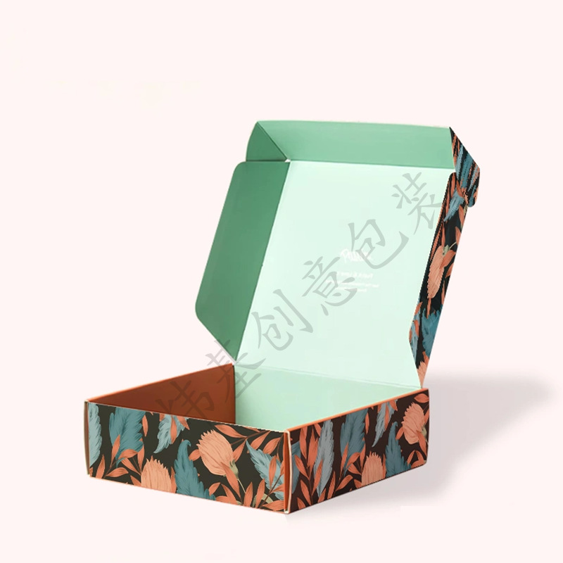 Caja de embalaje Weiji personalizada Caja de color impresa Caja de regalo personalizada Caja de cartón de dos extremos Caja de regalo de pequeño volumen personalizada