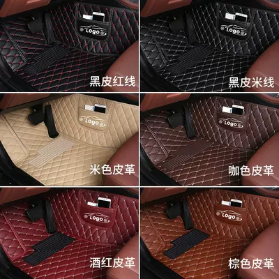 Ayaqaltılar (Kovriklər) – sx6 foot mat 7 seats surrounded - three-rows-of-single-layer-leather-model-color-message-customer-service