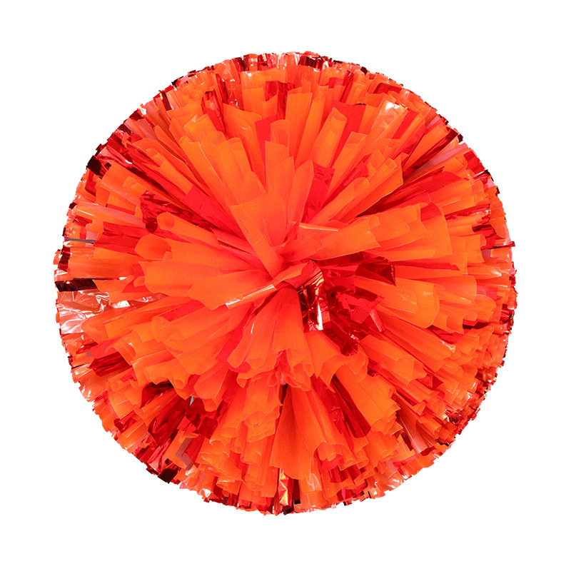 Porristas Bola de flores porristas mano flor mano sacudida flor danza rendimiento mano flor porristas flor bola de color rendimiento