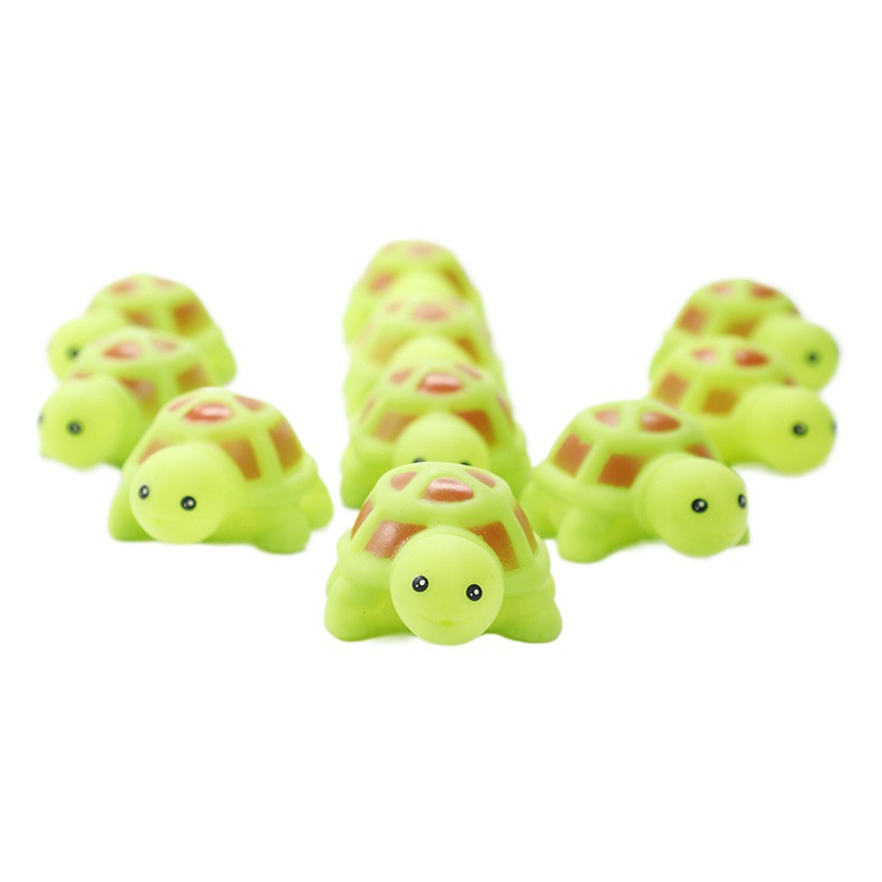 Venta caliente transfronteriza pequeña tortuga pellizcar música nueva descompresión exótica rebote lento puesto de regalo para niños pellizco llamado juguetes pequeños