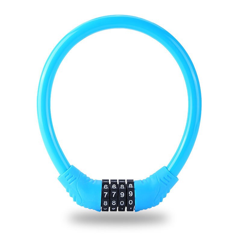 Bloqueo de bicicleta Bicicleta de montaña Bicicleta de carretera Bloqueo de cable de acero engrosado Bloqueo de anillo de aleación Coche de batería Bloqueo antirrobo resistente al agua