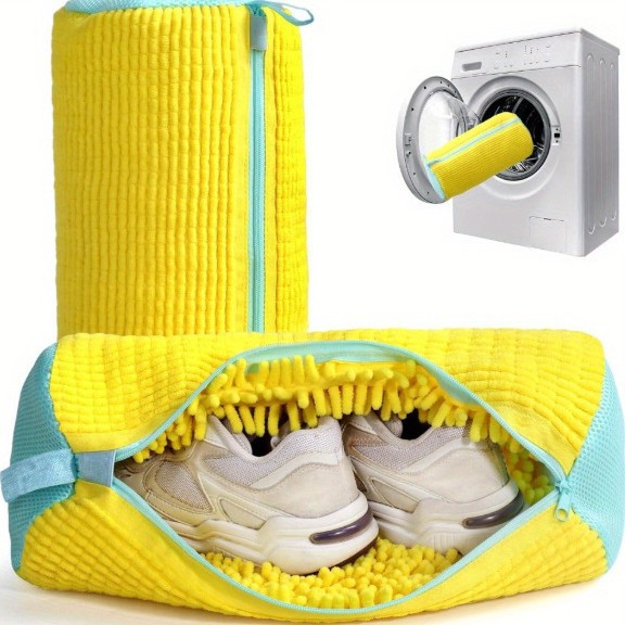 Shoe Washing Bag Laundry Protector Mesh Bag Machine Wash Shoes Care Bag Household Lazy Shoe Washing Bag Anti-deformation