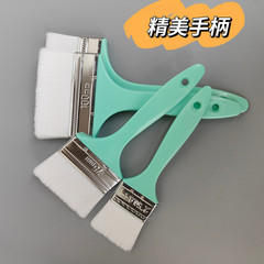 Plastic Handle Water-based Silk Bristle Soft Brush for Grilling and Baking, Water-based Paint Special 2-inch 3-inch 4-inch 5-inch Manufacturer Sales