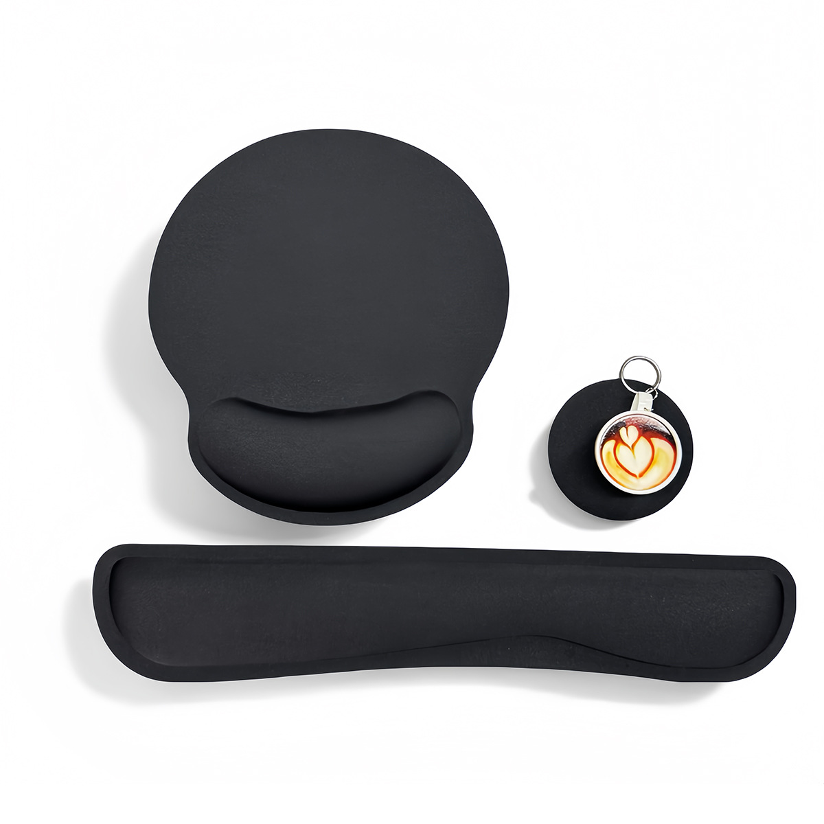 Memory Sponge Wrist Mouse Hand Bracket Set Wrist Bracket Anti-Deslizante Teclado Bracket