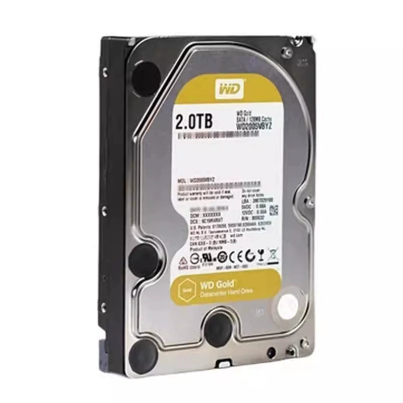 Совместимо с PMR вертикальный WD Western Digital 2T Enterprise Gold Disk WD2005VBYZ сервер настольный компьютер жесткий диск