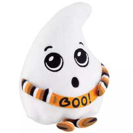 跨境新品Halloween Ghost Boo Plush万圣节幽灵鬼毛绒玩偶公仔