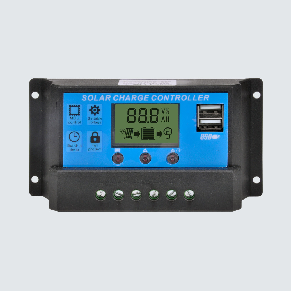 Mini PWM solar panel charging controller USB 5V 3A battery charger controller