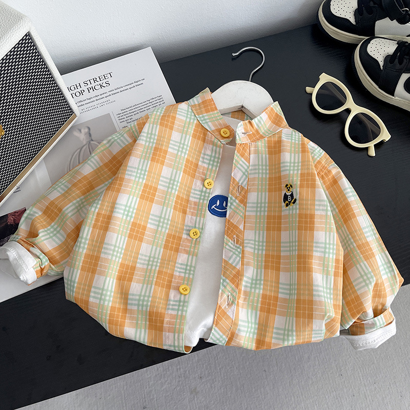 Camisa de naranja dorada