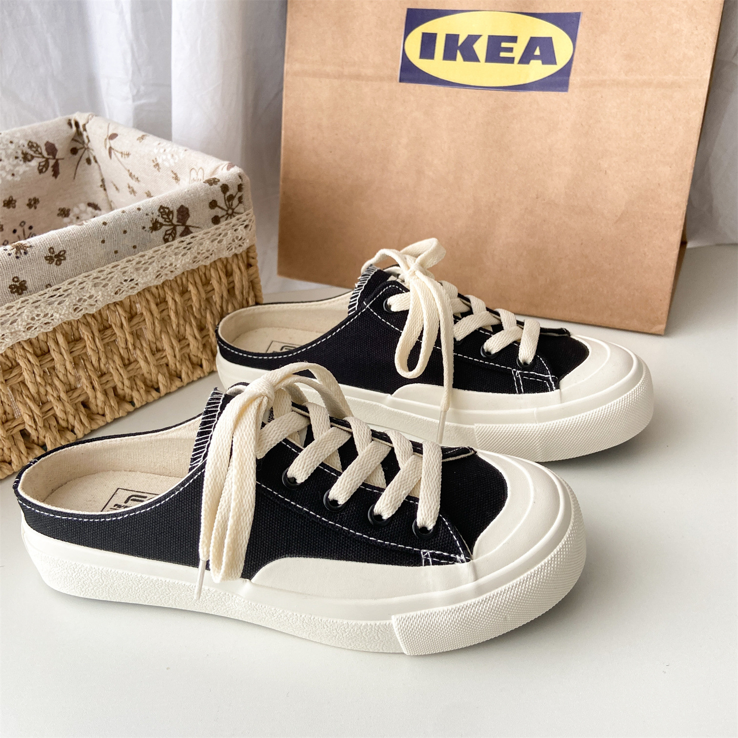 블랙 하프 드래그