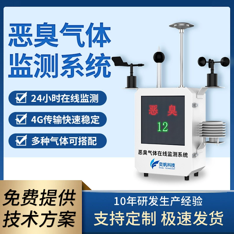 Система онлайн-мониторинга зловонного газа очистных сооружений
