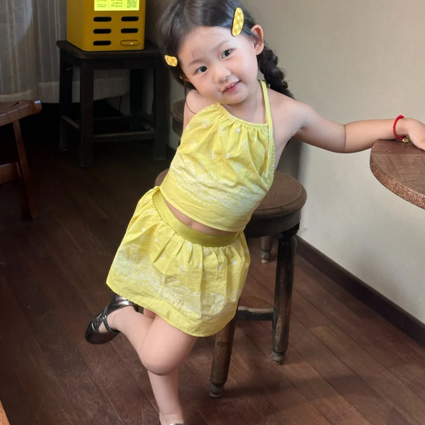 Girls Swimsuit Kidsren's Summer 2025 New Baby Super Nice Fashionable One-Piece Split Sunscreen Quick-Drying Swimsuit Thin